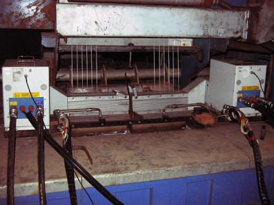 Электромагнитное и газовое оборудование для обтира стальной проволоки горячего цинкования